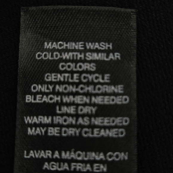 White House Black Market Faux Leather Trim One-Button Jacket Black Size 4 - Picture 10 of 11